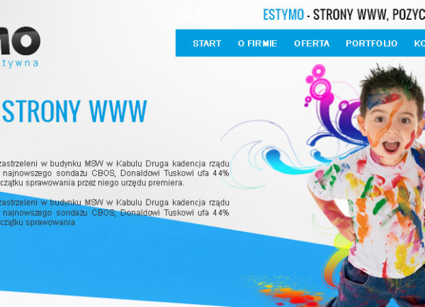Ruszamy ze stroną www Estymo