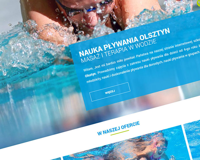 Szkoła nauki pływania w Olsztynie