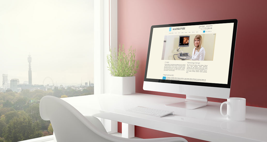 Strona www dla gabinetu ginekologicznego