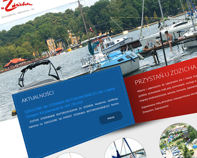 Charteru jachtów, noclegi