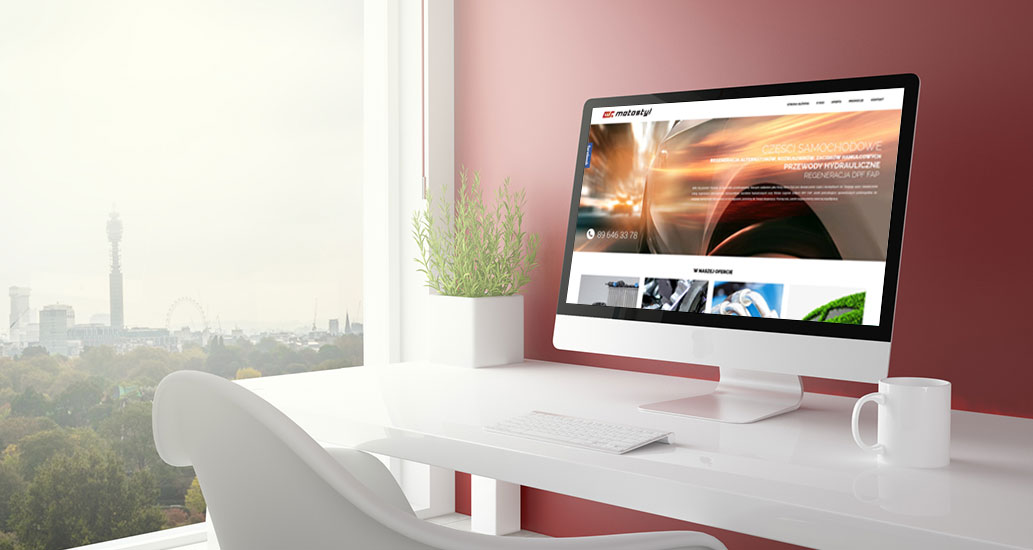 Strona www dla firmy Motostyl w Ostródzie