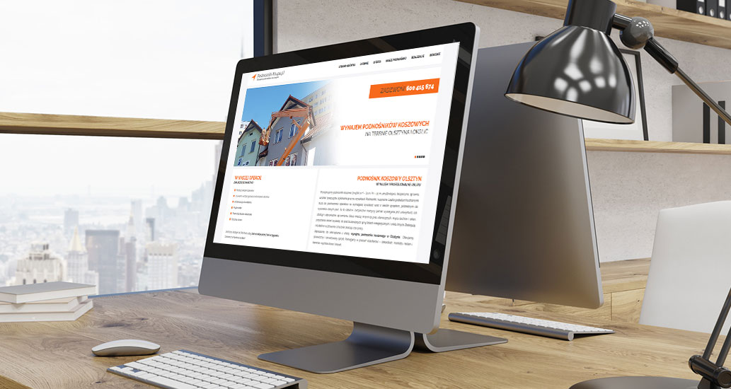 Strona internetowa dla firmy Krupa