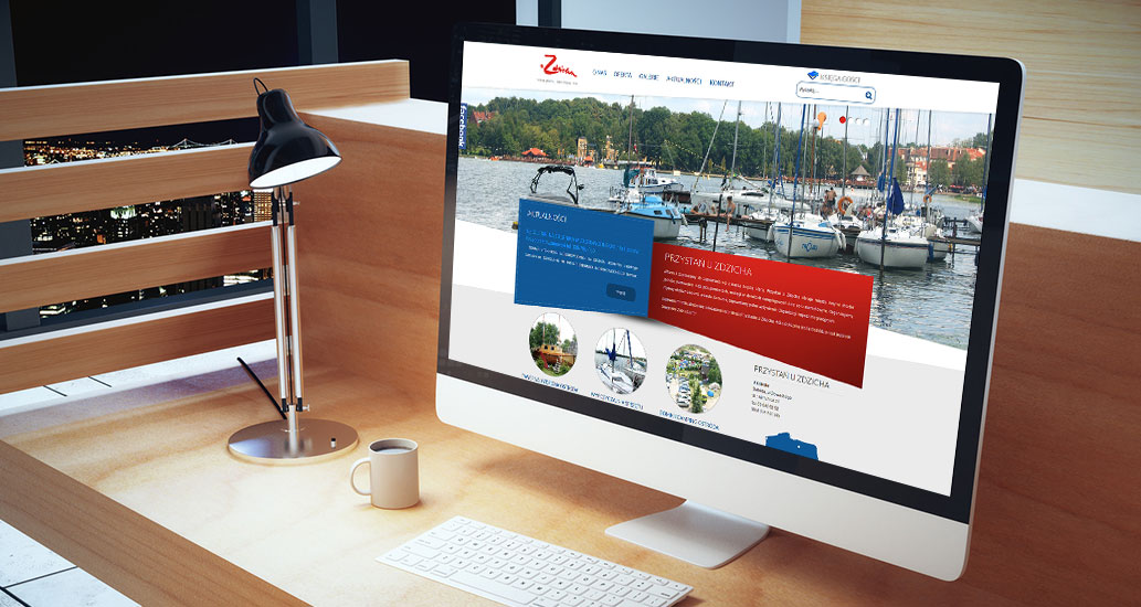 Strona internetowa dla Przystani u Zdzicha w Ostródzie