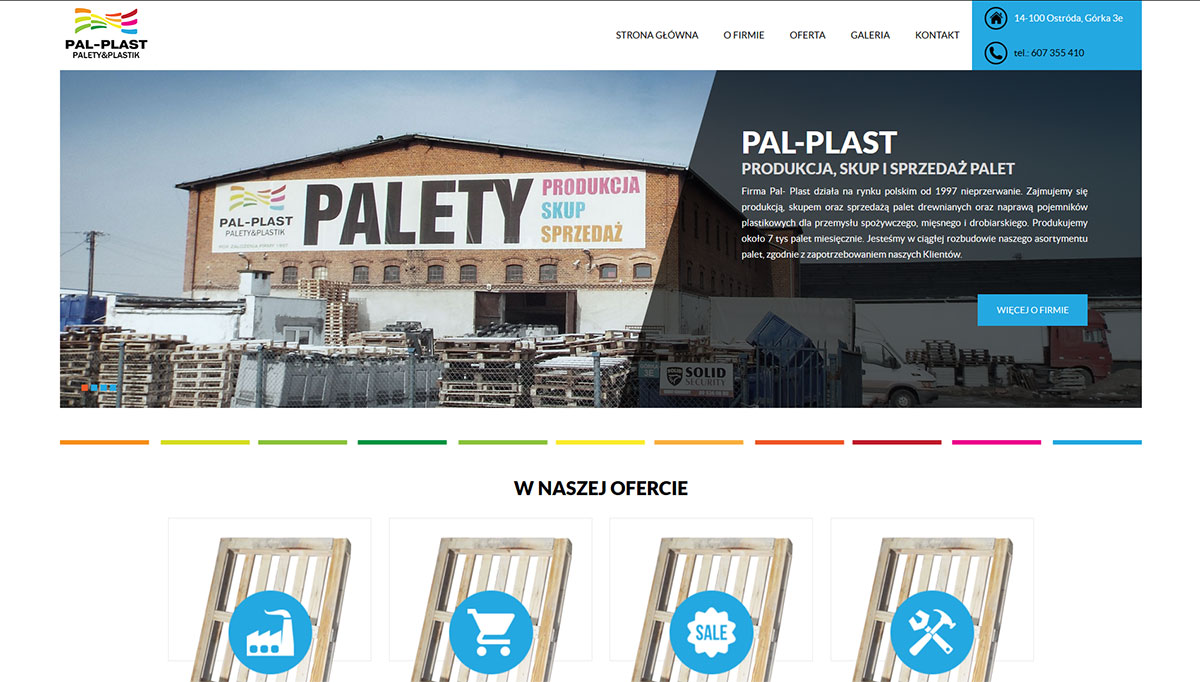 Realizacja projektu Pal Plast Ostróda