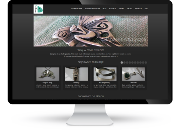 Sklep internetowy dla firmy Nisha DS