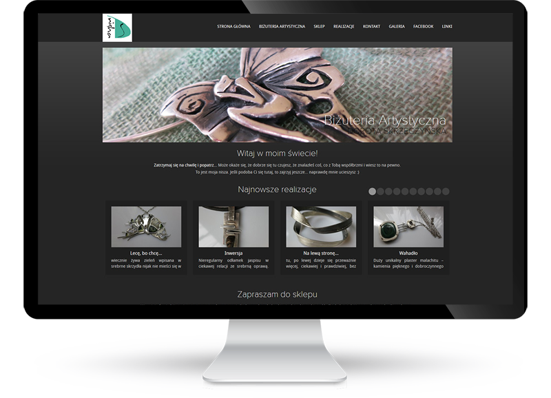 Sklep internetowy dla firmy Nisha DS