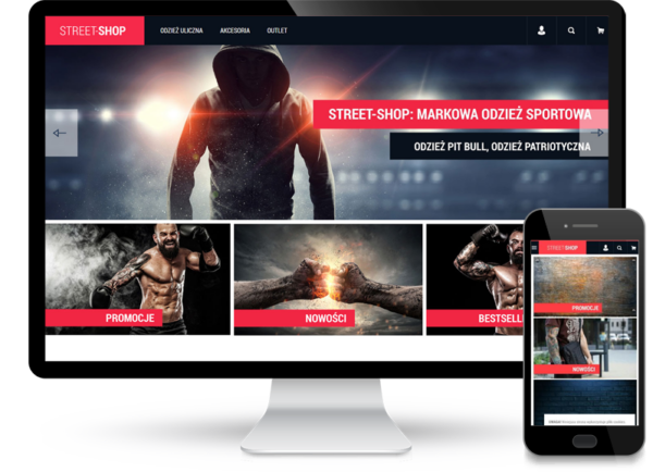 Sklep internetowy dla firmy Street-Shop