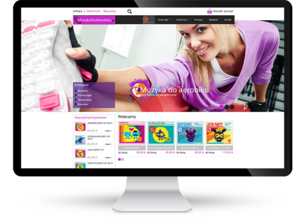 Sklep internetowy Muzyka do aerobiku