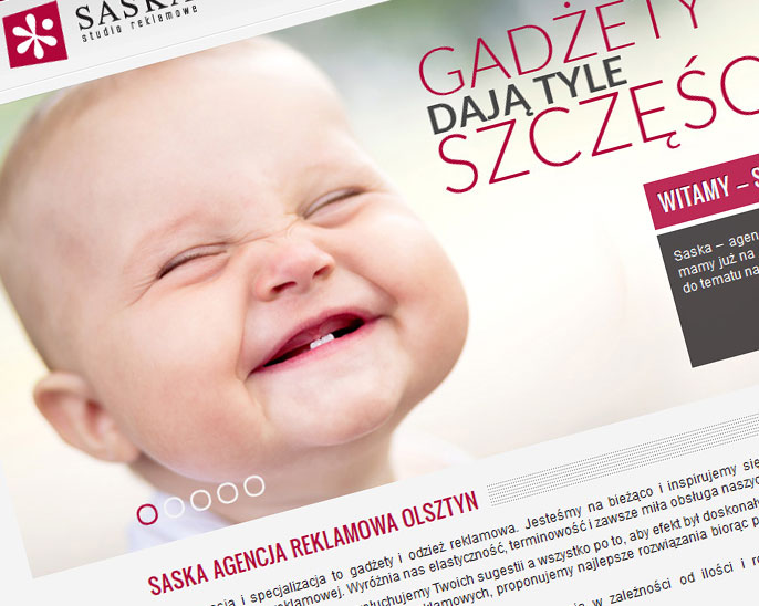 Agencji reklamowej Saska Olsztyn