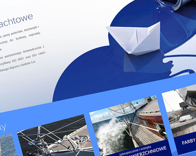 Farby jachtowe, szpachlówki