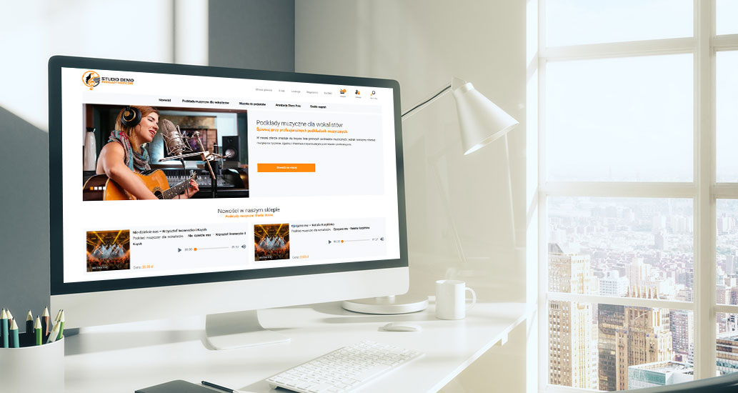 Sklep internetowy dla firmy Studio Demo