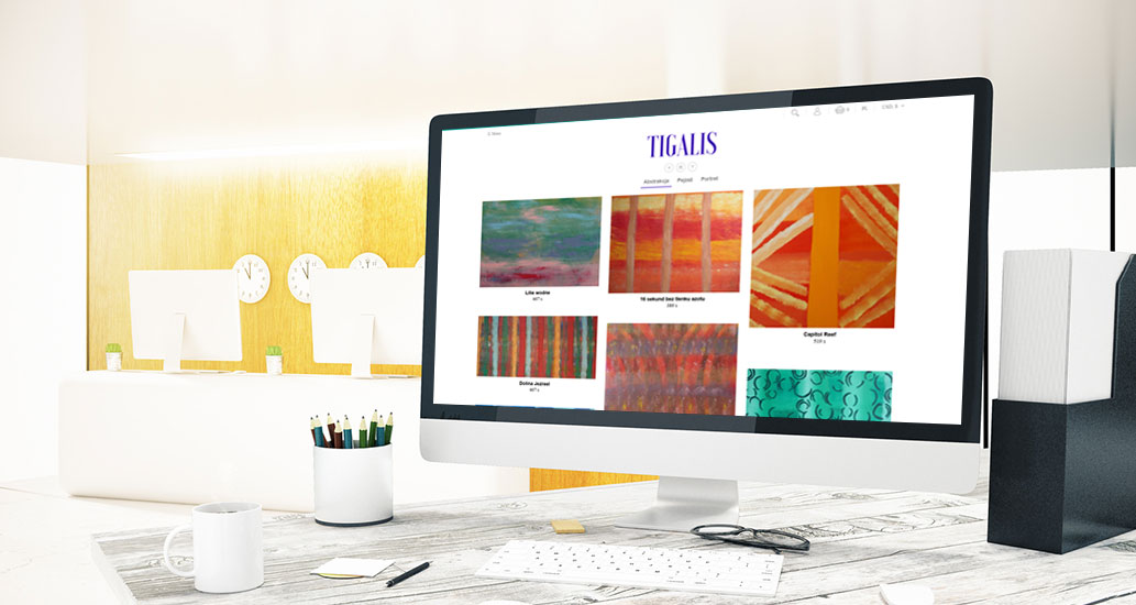 Sklep internetowy dla firmy Tigalis
