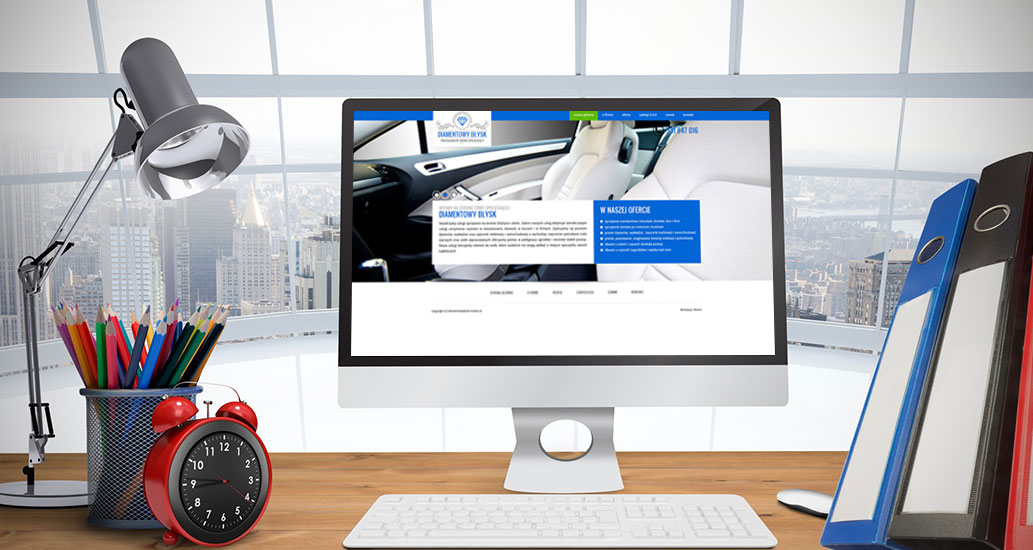 Strona www dla firmy sprzątającej w Olsztynie