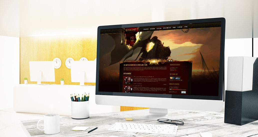 Strona www dla serwera L2 GravelanD