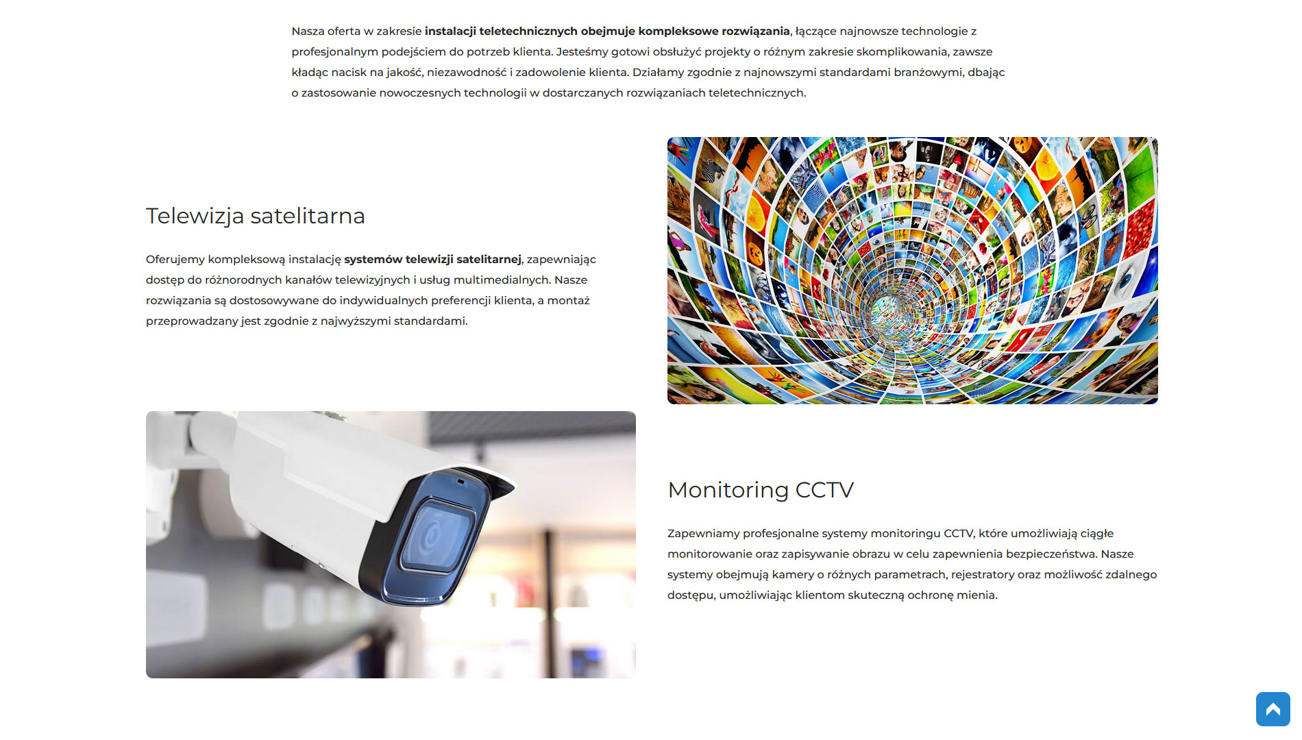 strona internetowa FiberGal strona internetowa FiberGal