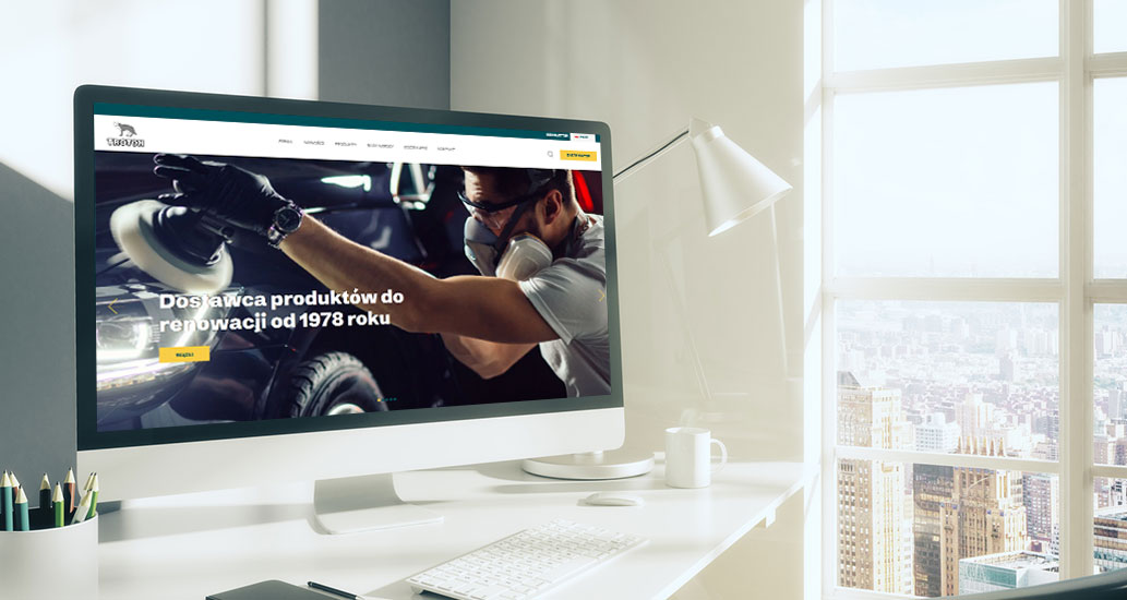 Strona www dla firmy Troton