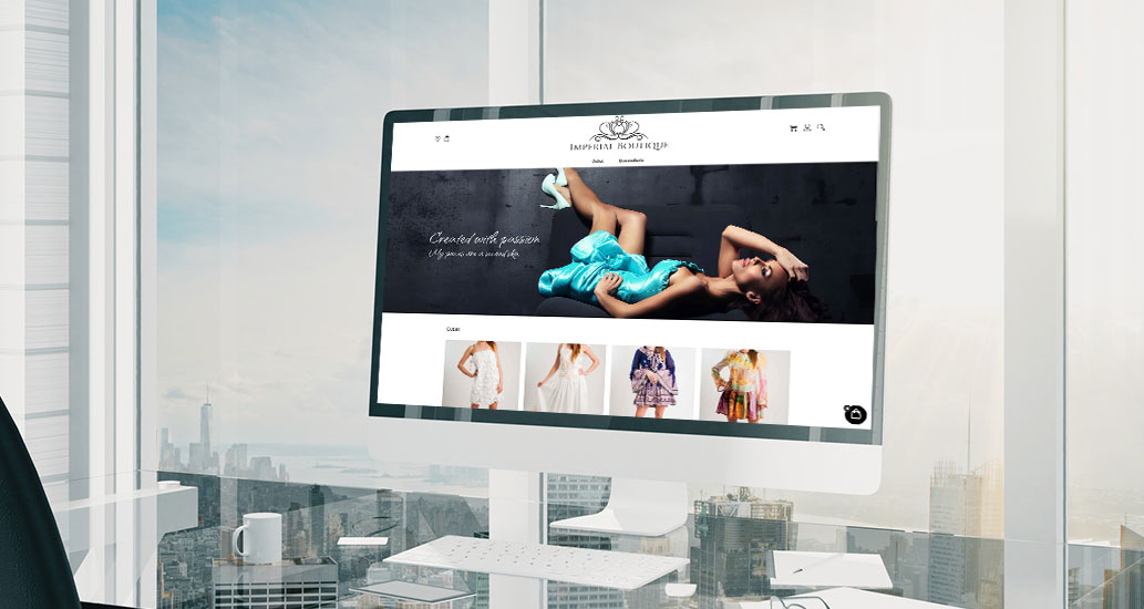 Sklep internetowy dla  firmy Imperial Boutique